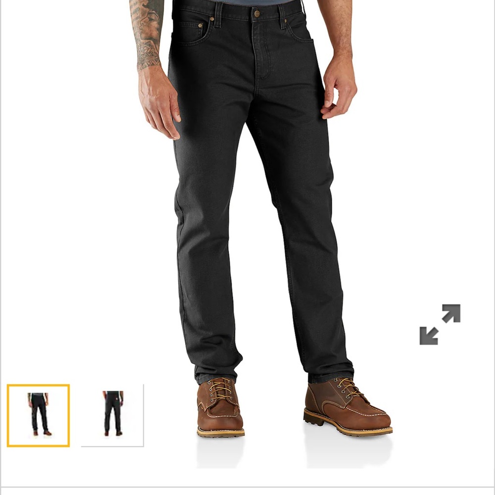 Carhartt Black Straight Jeans Classic Style